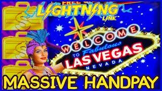 HIGH LIMIT Lightning Link High Stakes MASSIVE HANDPAY JACKPOT ️$25 Bonus Round Slot Machine Casino