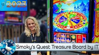 Smokey's Quest Treasure Board Slot Machine by Incredible Technologies at #IGTC2023