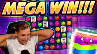 MEGA WIN! Jammin Jars BIG WIN - HUGE WIN won on CasinoDaddys live stream