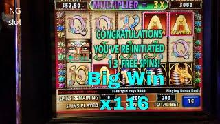 Cleopatra 2 Slot Machine Big Win Bonus Retrigger Bonus