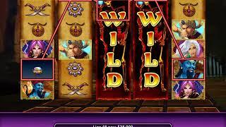 TREASURES OF ARABIA Video Slot Casino Slot Game with a FIENDISH FREE SPIN BONUS