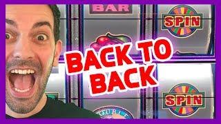 BACK TO BACKHIGH LIMIT PinballWheel of FortuneCosmopolitan BCSlots