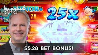 88 Fortunes Diamond Slot - UP TO $8.80 BETS & BONUS!