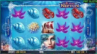 King Neptun - Big Bonus then HUGE Bonus Wins! SUPER RARE!