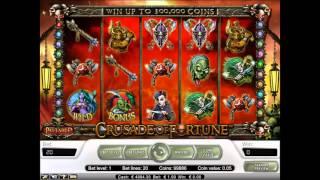 Crusade of Fortune slot by NetEnt - Gameplay