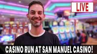 LIVE Casino Run  SAN MANUEL CASINO with BCSlots.com #AD