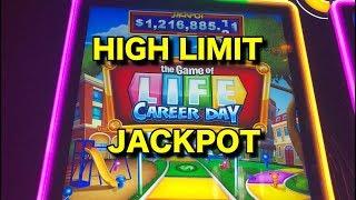 HANDPAY: High Limit Game of Life Career Day!