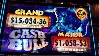 NEW GAME Aristocrat Cash Bull Free spin bonus Pokie slot machine