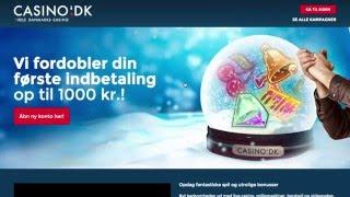 Casino.dk anmeldelse: Bonuskode = 100 kroner gratis