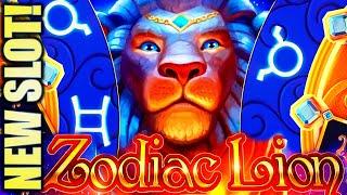 NEW SLOT! CAN’T LEAVE THIS MACHINE!! ZODIAC LION  Slot Machine Bonus (IGT)