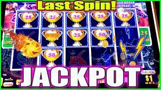 WoW LAST SPIN JACKPOT HANDPAY! Best Bet High Limit Slot Machine
