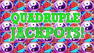 WE HIT 4 JACKPOTS ON OUR FAITHFUL HIGH LIMIT SLOT MACHINES!