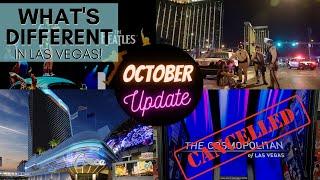 Whats Different in Las Vegas? October Reopening Update! New Restrictions, Safety & More!