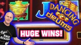 High Limit 88 Fortunes & Dancing Drums Jackpots  $44 Max Bets Wins Jackpots!
