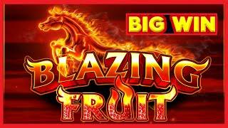 IT DID IT ON THE BIG BET! Blazing and Thunder Fruit Slots!