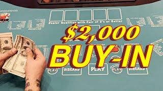 TABLE GAMES RETURNS WITH $2,000 BUY-IN
