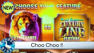 New️Cash Express Luxury Line 50 Lions Slot Machine Bonus