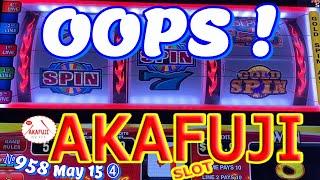 Wheel of Fortune Triple Red Hot Gold Spin, Triple Stars $25 Slot Machine @San Manuel Casino 赤富士スロット