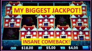MY BIGGEST JACKPOT on Huff N' More Puff! MANSIONS FEATURE!