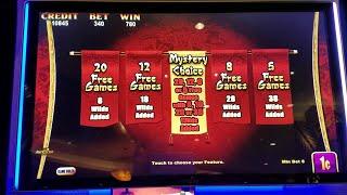 "Gold Pays " Slot Machine Bonus Win  !!!! $3.40 and $6,80  Bet