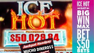 HUGE WIN~~ ICE HOT SLOT~~ MAX BET~~HIGH LIMIT