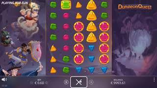Dungeon Quest slot from Nolimit City - Gameplay