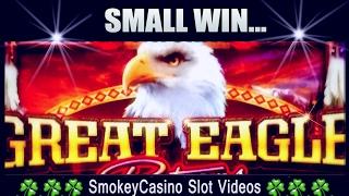 GREAT EAGLE Slot Machine Bonus Win- WMS