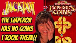 Jackpot Hand Pay! New 88 Fortunes Emperor-SG Games