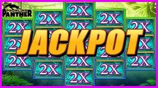 JACKPOT HANDPAY  PROWLING PANTHER  OVER 600X WIN  12 DAYS OF JACKPOTS  11TH DAY OF XMAS