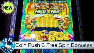 New️Power Push Long De Xiyue Slot Machine Both Bonuses