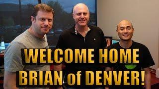 Brian of Denver is back home in the US and safe  | The Big Jackpot
