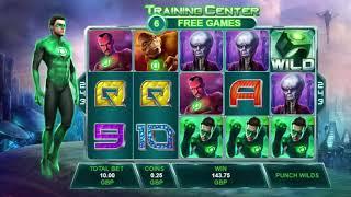 The Green Lantern slots - 388 win!
