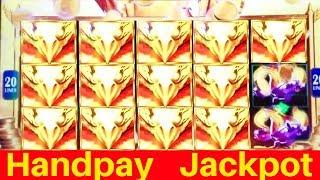 Handpay Jackpot Wings Of The Phoenix Konami Slot Machine HANDPAY Bonus Won ! NG slot