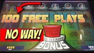 OMG is this the easiest slot to win on? 100 FREE GAMES!  Invaders Attack from Planet Moolah max bet