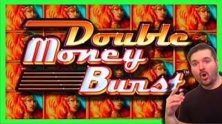 MASSIVE WINS on Double Money Burst Slot Machines W/ SDGuy1234