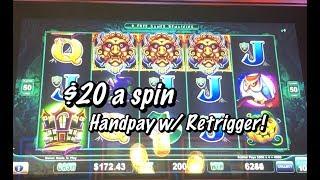 HANDPAY: Cats Hats and More Bats - High Limit Free Spins w/ retrigger.  Plus other slot wins.
