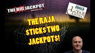 The Raja Scores Twice In A Row On Black Widow  | The Big Jackpot