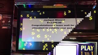 Choctaw "FIVE JACKPOTS"  $25 Mr. Money Bags VGT Slots JB Elah Slot Channel