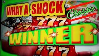 "SHOCK WIN""Classic Bonus Game..TRIPLE 7s..LUCKY FORTUNE..£100,000 RED..MONEY SPINNER..LUCKY LINES