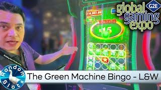 The Green Machine Bingo Slot Machine by L&W at #G2E2022