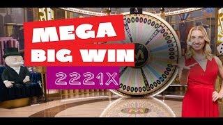 MONOPOLY Live  BONUS GAME  Mega Big Win 2221X [ BitCasino.io ]