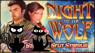 HIGH LIMIT Jackpot Streams!  Night of the Wolf  The Slot Cats