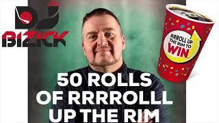50 Rolls on Roll Up The Rim - TIM HORTONS - WIN OR LOSE!!!