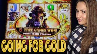$18/BET! Buffalo GOLD Collection Slot in Las Vegas!