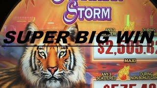 SUMATRAN STORM Slot machine (IGT) SUPER BIG WIN BONUS (2 Bonus win) $2.50 Bet