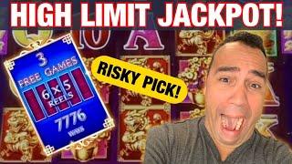 DANCING DRUMS HIGH LIMIT JACKPOT HANDPAY!!  | $100 Wheel of Fortune!! | FRIDAY!