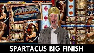 VICTORIOUS Spartacus Comeback  $15/SPIN on Super Bucks  Classic Slot Games
