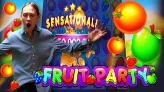 FRUIT PARTY MAX WIN (50K) - CASINODADDY'S BIGGEST WIN ON FRUIT PARTY SLOT