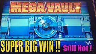 SUPER BIG WINUnbelievable ! Still Hot! Mega Vault Slot / Max bet Live Play & $2.80 bet Bonus win