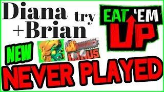 NEW GAME - "Eat Em Up" with Diana   Sunday FunDay  Slot Pokies at Cosmopolitan Las Vegas
